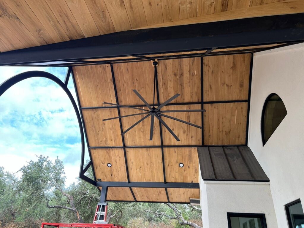 Completed construction project by Iron C Construction in Wimberley, TX