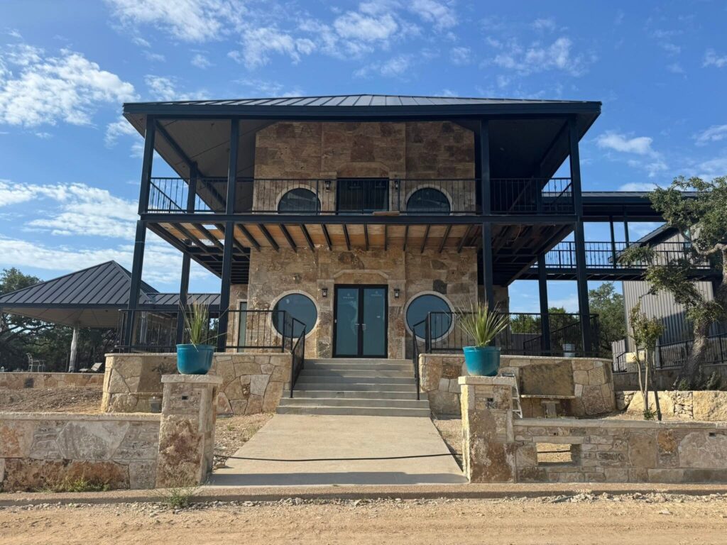 Completed construction project by Iron C Construction in Wimberley, TX