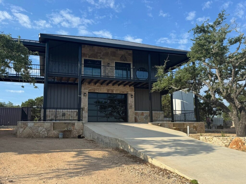 Completed construction project by Iron C Construction in Wimberley, TX