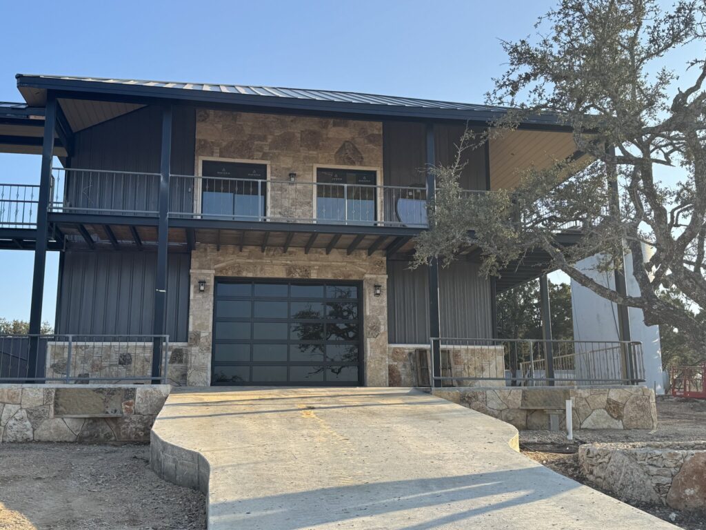 Completed construction project by Iron C Construction in Wimberley, TX