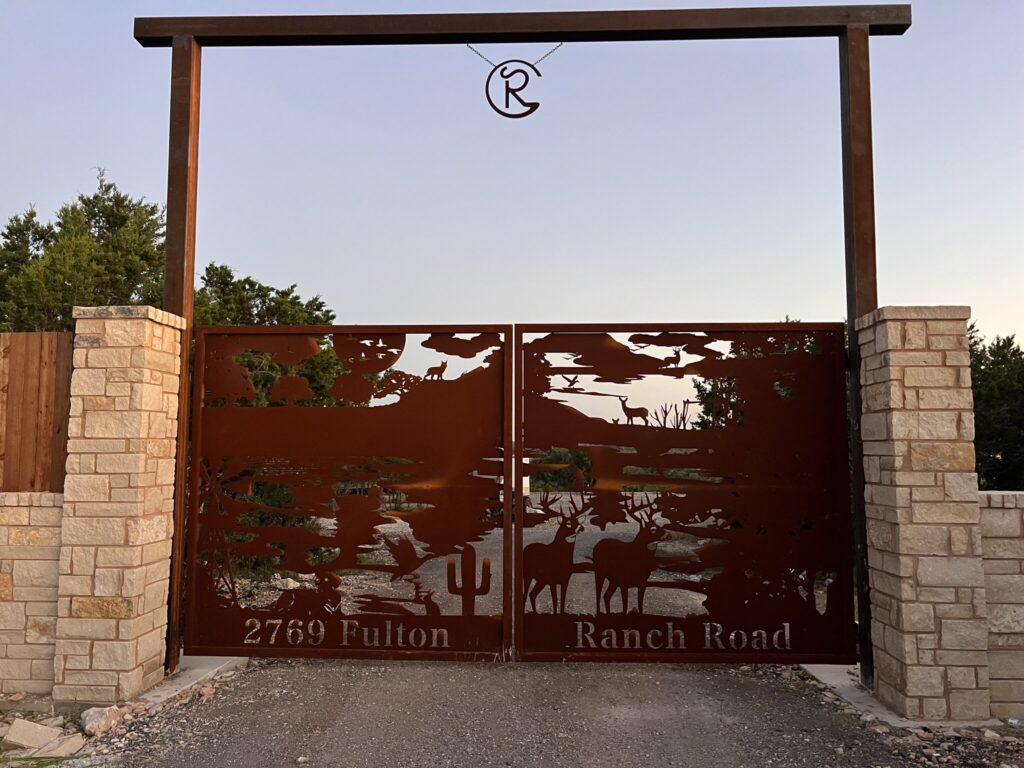Completed construction project by Iron C Construction in Wimberley, TX