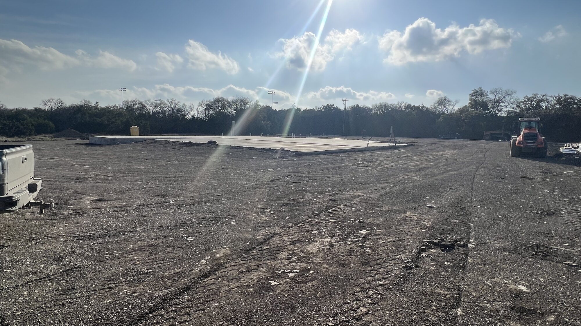 Construction staking and layout
